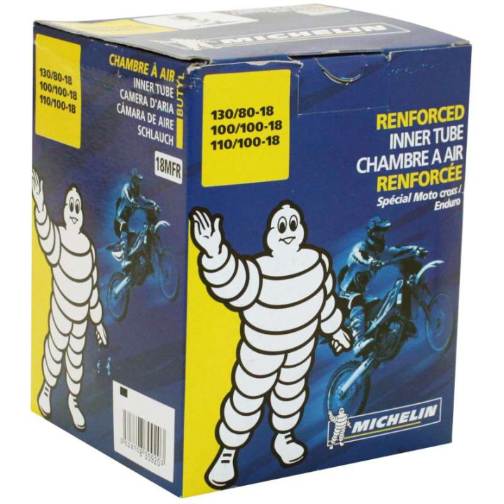 Michelin cross inner tube (reinforced 2.2mm) 60/100 14".
