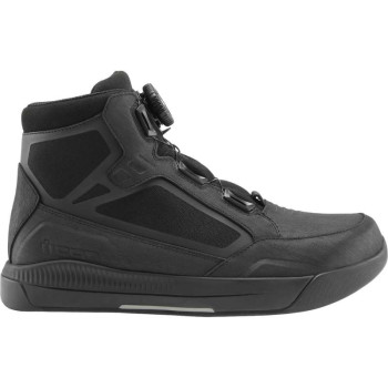 Icon PATROL 3 Motorcycle Shoes Black