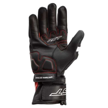 Gants moto RST PILOT NOIR/ROUGE