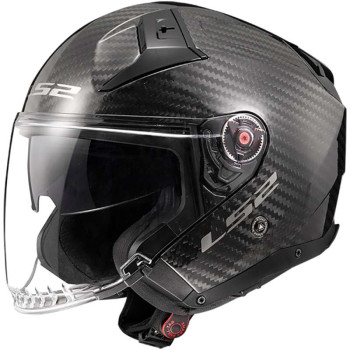 LS2 OF603 INFINITY II CARBON BLACK helmet 22.06