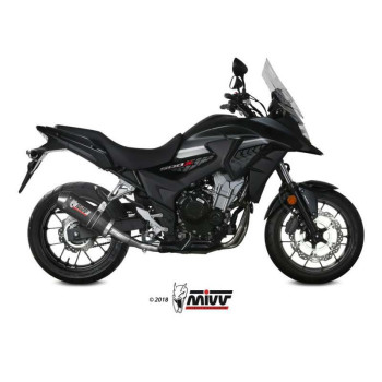 Silencieux omologué Mivv OVAL Carbone (H.067.L3C) Honda CB500X Silencieux omologué Mivv OVAL Carbone (H.067.L3C) Honda CB500X