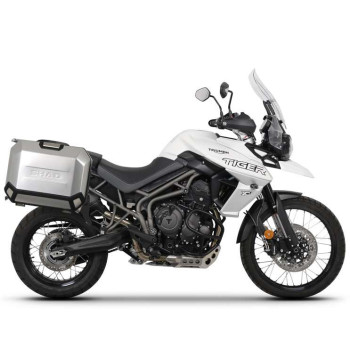 Kit valises alu Shad TERRA TR36/TR47 + supports 4P (T0TG814P) Triumph TIGER 800 Kit valises alu Shad TERRA TR36/TR47 + supports 4P (T0TG814P) Triumph TIGER 800