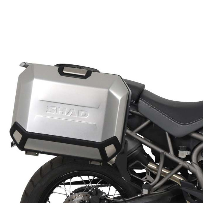 Kit valises alu Shad TERRA TR36/TR47 + supports 4P (T0TG814P) Triumph TIGER 800 Kit valises alu Shad TERRA TR36/TR47 + supports 4P (T0TG814P) Triumph TIGER 800