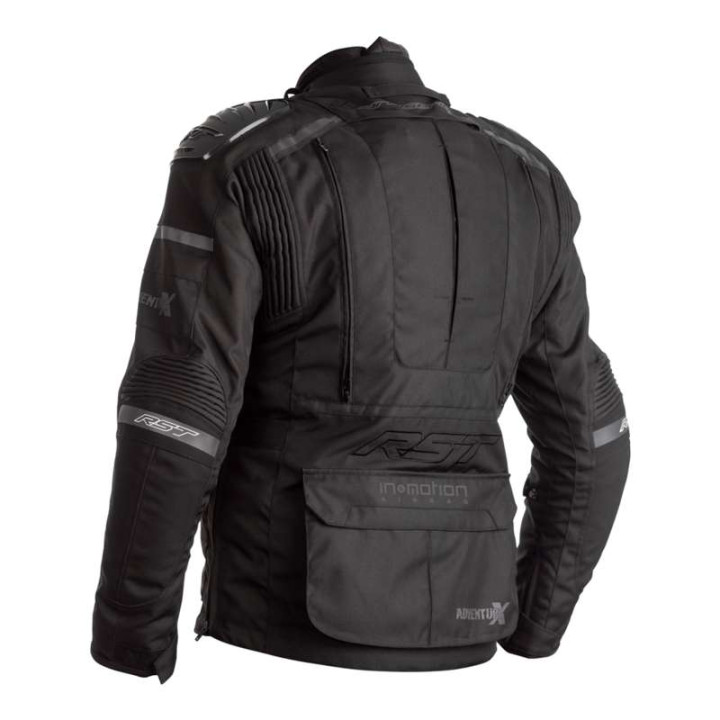 RST ADVENTURE X AIRBAG BLACK motorcycle jacket