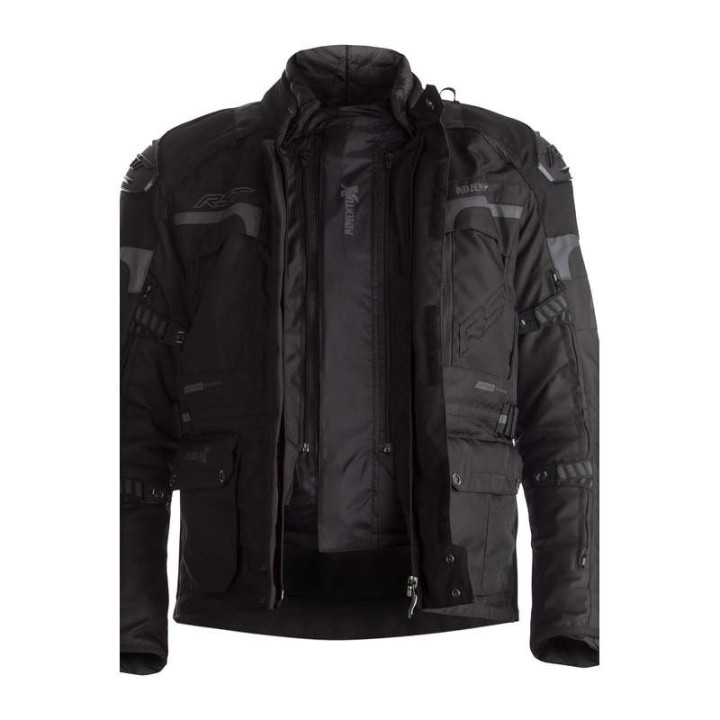 RST ADVENTURE X AIRBAG BLACK motorcycle jacket