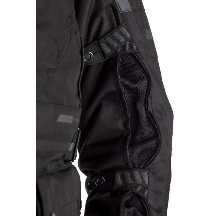 RST ADVENTURE X AIRBAG BLACK motorcycle jacket