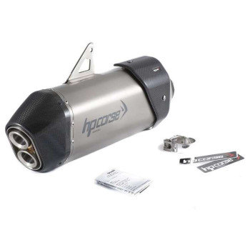 HP Corse SPS Carbon Inox Triumph Tiger 850/900-approved muffler