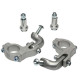 Kit de fixation coudé BARKBUSTERS BTC-06 pour guidon 28.6mm