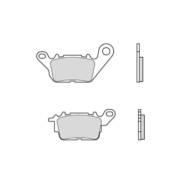 Plaquettes de frein organique BREMBO 07113CC