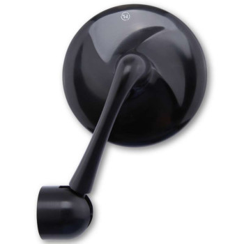 HIGHSIDER CLASSIC BLACK handlebar-tip mirror