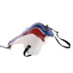 Tapis de réservoir Bagster bleu argent/rouge/blanc (1709B) Honda CRF1000L AFRICA TWIN