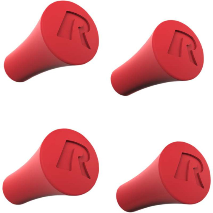 Tétons de rechange ROUGE (x4) pour support Ram Mount X-GRIP