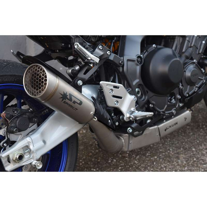 Ligne complète homologuée EURO 5 SPARK GRID-O (GYA8889TOM) Position latérale Yamaha MT-09 21-