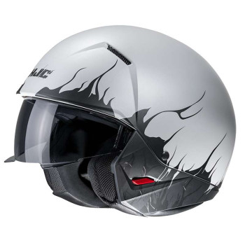 Casque moto HJC I20 SCRAW BLANC/NOIR Casque moto HJC I20 SCRAW BLANC/NOIR