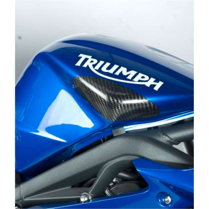 Sliders de réservoir R&G (TS0002CG) Triumph 675 DAYTONA / STREET TRIPLE