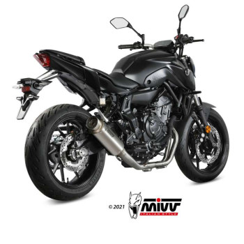 Complete line Mivv GP PRO Titanium (Y.065.L6P) MT-07 21-