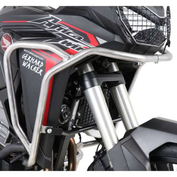Pare-carters haut Inox Hepco & Becker CRF1100L AFRICA TWIN Pare-carters haut Inox Hepco & Becker CRF1100L AFRICA TWIN