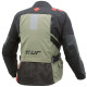 Veste moto T.UR ROADBOOK HYDROSCUD Vert/Gris