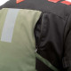 Veste moto T.UR ROADBOOK HYDROSCUD Vert/Gris