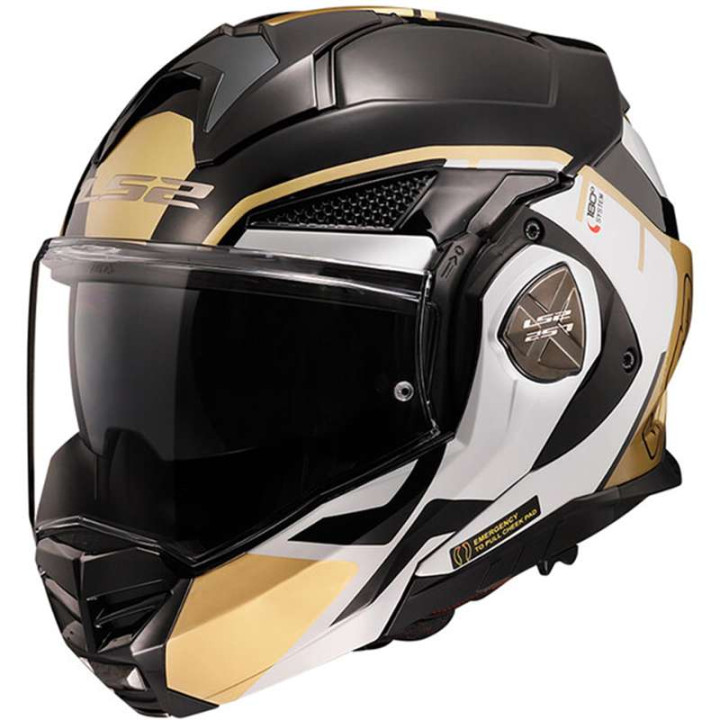 LS2 FF901 ADVANT X METRYK motorcycle helmet Black/Gold 22.06