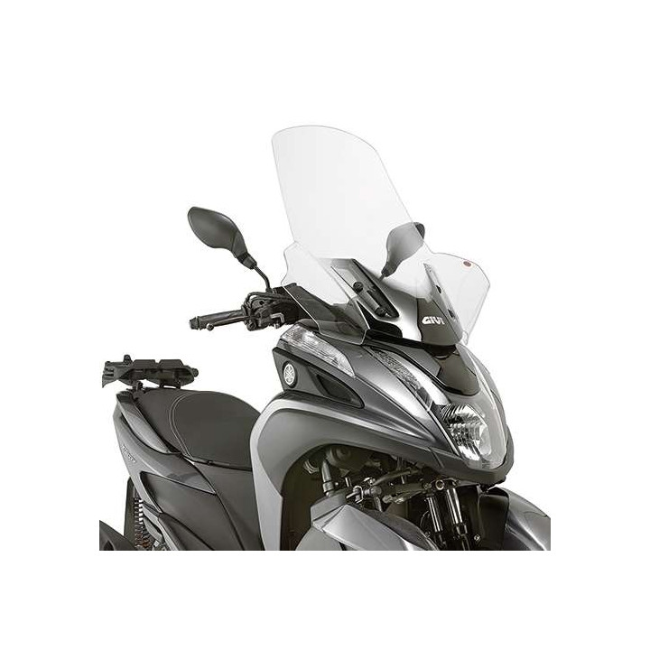 Givi 74cm clear bubble (2120DT+D2120KIT) Yamaha TRICITY