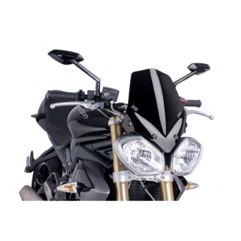 Pare-brise 28cm Puig NAKED NEW GENERATION (5658) Triumph SPEED / STREET TRIPLE 11-