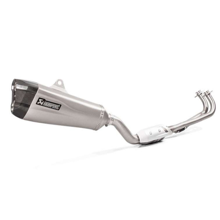 Ligne complète homologué Akrapovic RACING Titane Yamaha T-MAX 17-