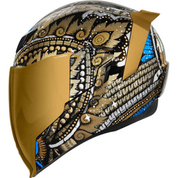 Casque moto Icon AIRFLITE DAY TRIPPER GOLD Casque moto Icon AIRFLITE DAY TRIPPER GOLD