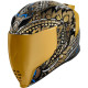 Icon AIRFLITE DAY TRIPPER GOLD motorcycle helmet