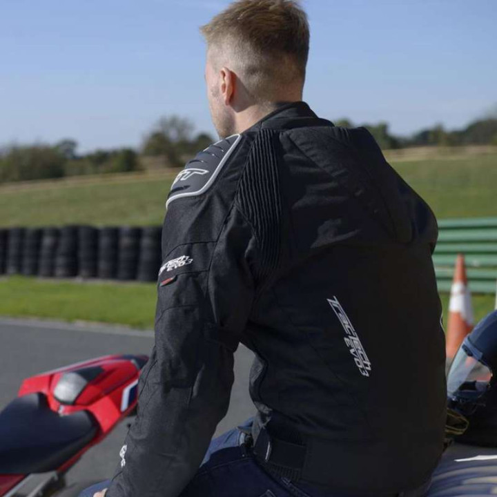 Motorcycle textile jacket RST TRACTECH EVO III Black