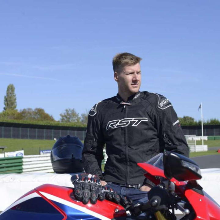 Motorcycle textile jacket RST TRACTECH EVO III Black