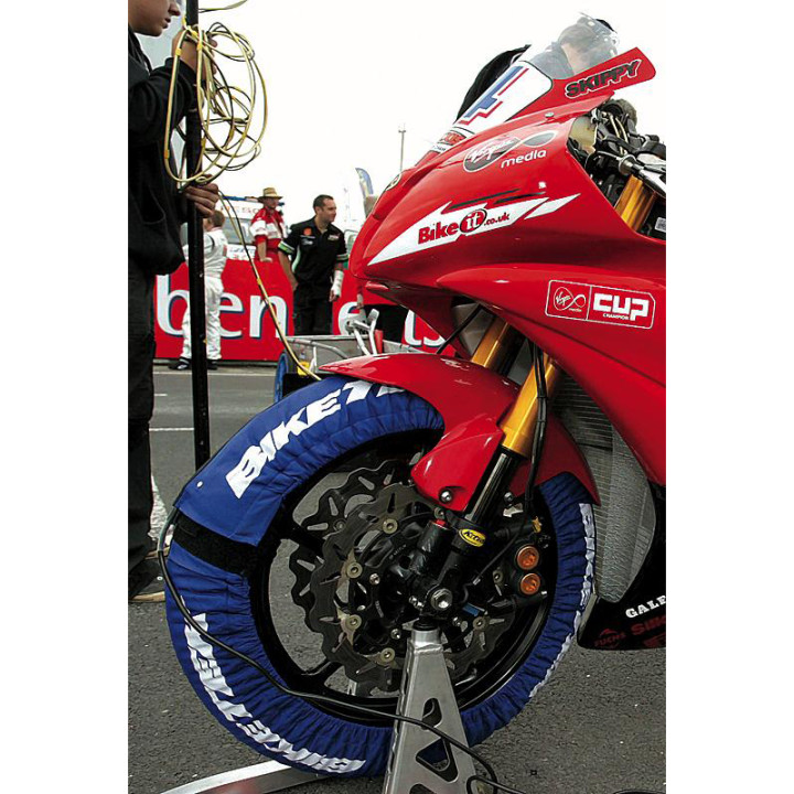 Couvertures chauffantes BikeTEK SBK Av. 120/70-17 Arr. 180-