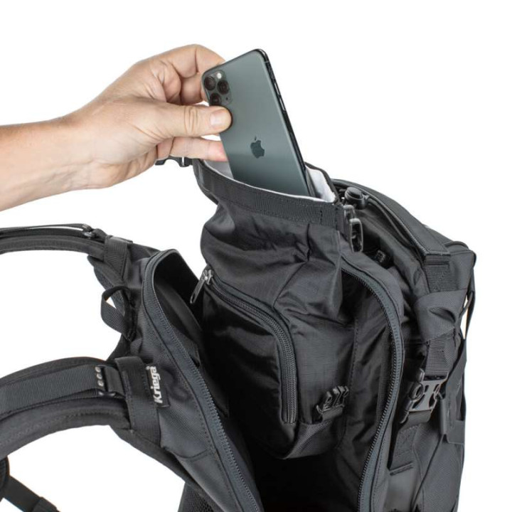 Motorcycle backpack Kriega TRAIL 18 Orange