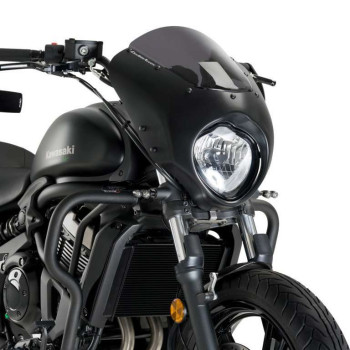 Semi-carénage DARK NIGHT Noir mat (21108) Kawasaki VULCAN S