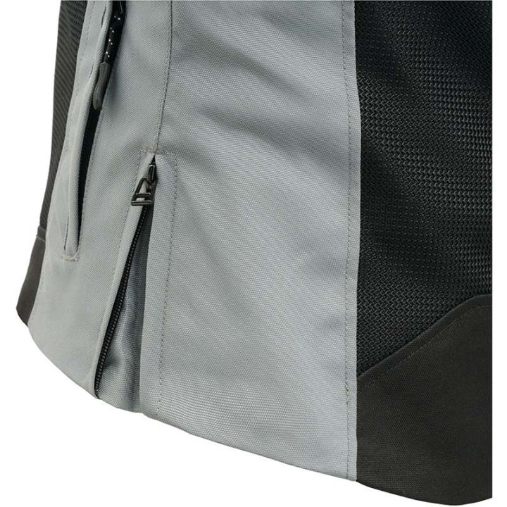 Veste moto femme T.UR ETNA HYDROSCUD LADY Black/Ice