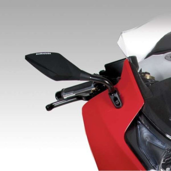 Rétroviseurs moto Barracuda RACE Noir