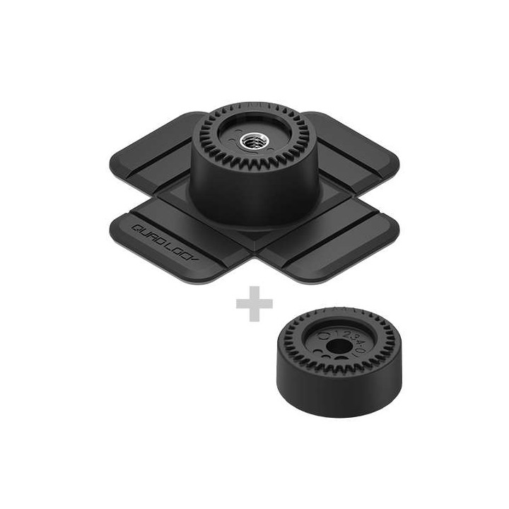 Quad Lock 360 flexible adhesive base