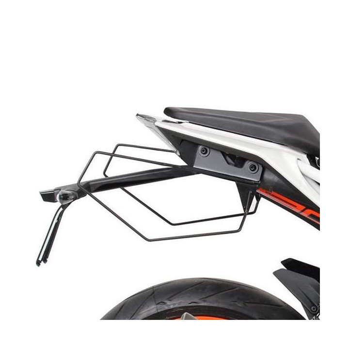 Sacoches cavalières Shad E48 + écarteurs KTM DUKE 125/390 17- (K0DK17SE)