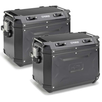Black motorcycle cases Kappa KFR48BPACK2 K-FORCE Black motorcycle cases Kappa KFR48BPACK2 K-FORCE