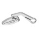 Guided mirror HIGHSIDER CLRERA Chrome