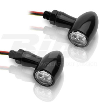 Clignotants moto Vparts LED + feu arrière