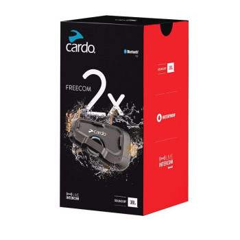 Intercom moto Cardo FREECOM 2X JBL SOLO (1 Casque)