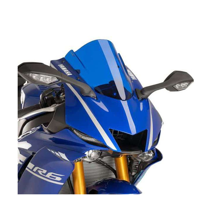 Bulle Puig RACING colorée (9723) Yamaha YZF-R6 17- R7 22-