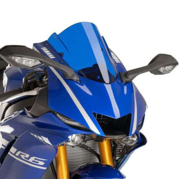 Bulle Puig RACING colorée (9723) Yamaha YZF-R6 17- R7 22-