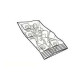 Kit visserie Shad D1BABOR pour top Case SH26/29/32/33/34