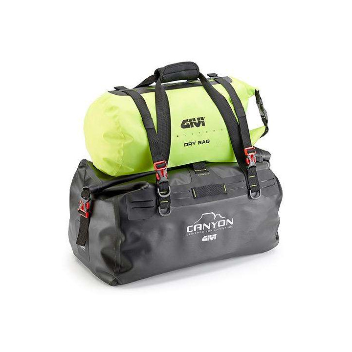 Sacoche de selle moto étanche Givi GRT712B CANYON 40 litres Sacoche de selle moto étanche Givi GRT712B CANYON 40 litres