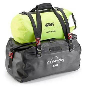 Sacoche de selle moto étanche Givi GRT712B CANYON 40 litres Sacoche de selle moto étanche Givi GRT712B CANYON 40 litres