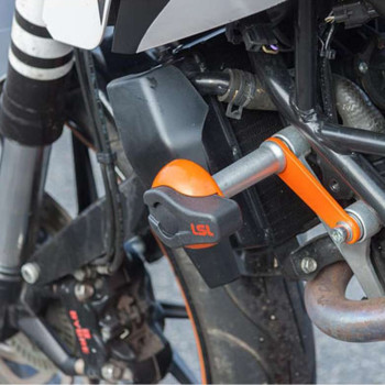 Kit fixation Crash Pad LSL KTM 125/200 DUKE 11-18