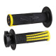 Poignées moto cross ODI EMIG PRO V2 LOCK-ON Noir/Jaune