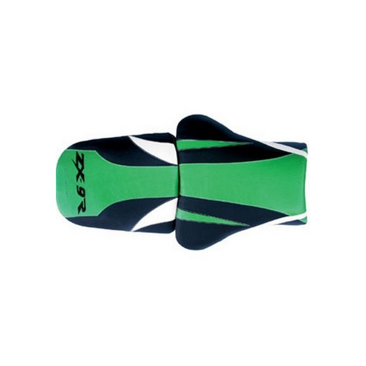 Saddle cover Bagster (2089N) Green/Black/White/Black Letters Kawasaki ZX9 R NINJA/ZX 9 R 02